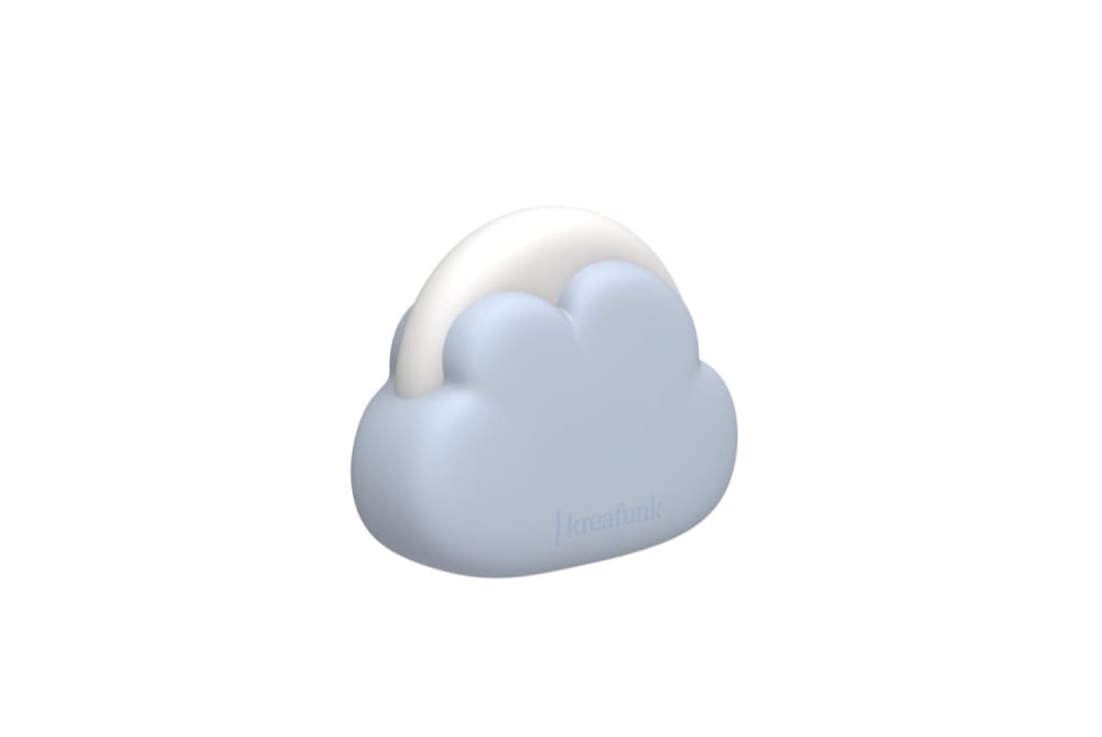 Veilleuse kids cloudy bleu (Kreafunk) - Image 1