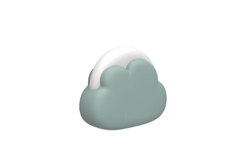 Veilleuse kids cloudy vert (Kreafunk) - Image 1