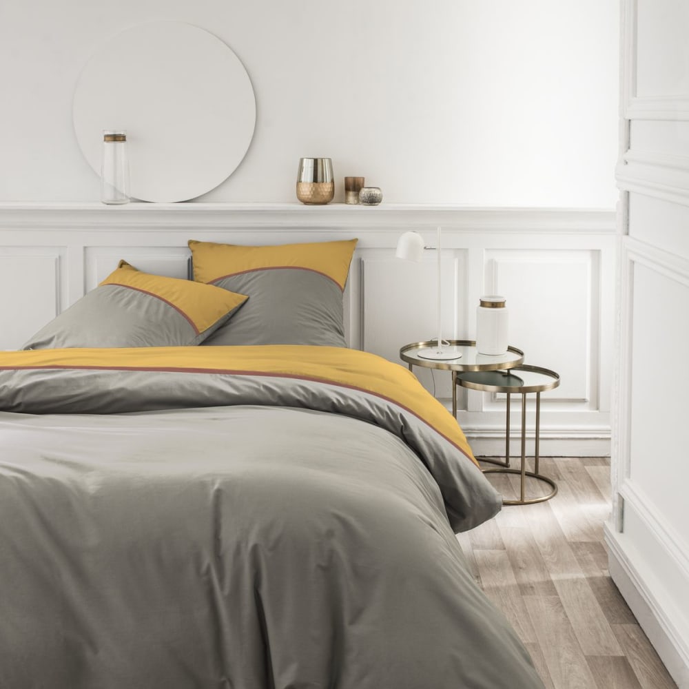 Parure de lit 2 personnes coton 260x240cm