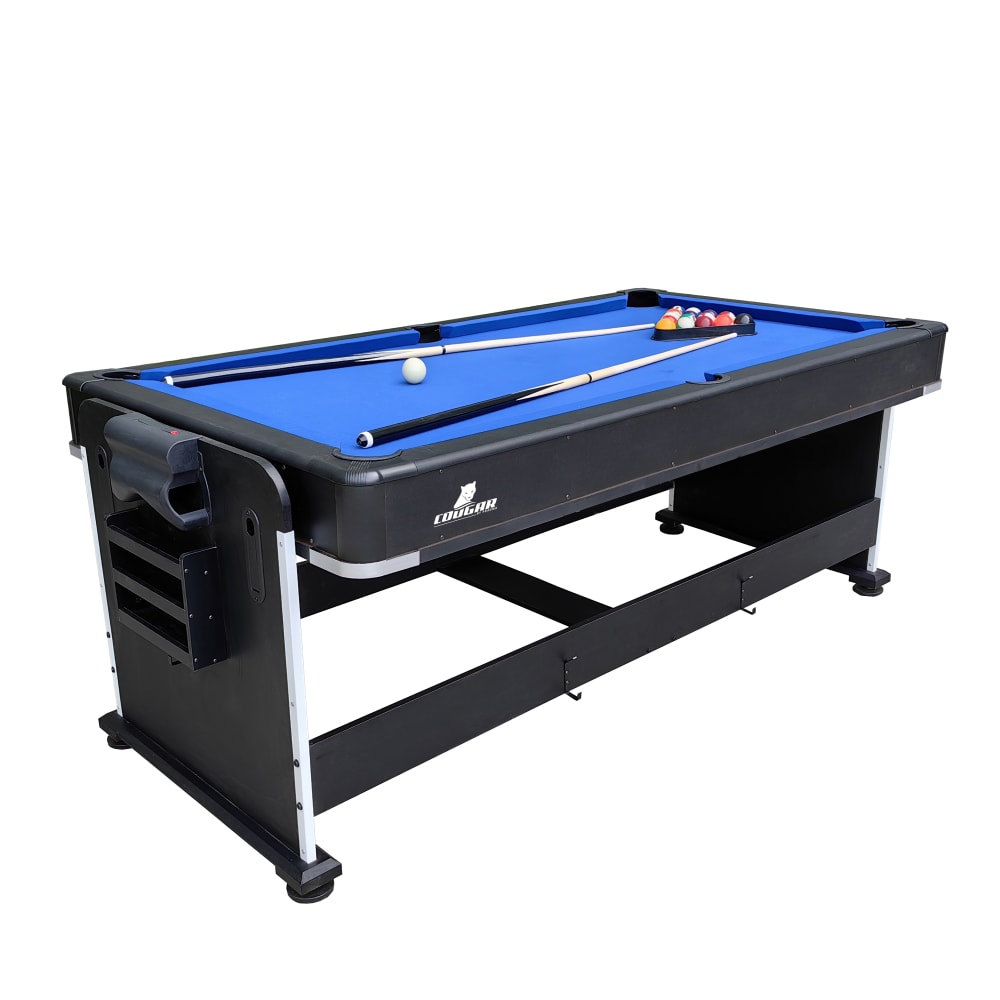 Cougar Multi Spieltisch 4-in-1 in Schwarz style modern Schwarz Holz