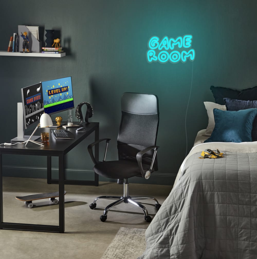 Eclairage néon game room - Maisons du Monde