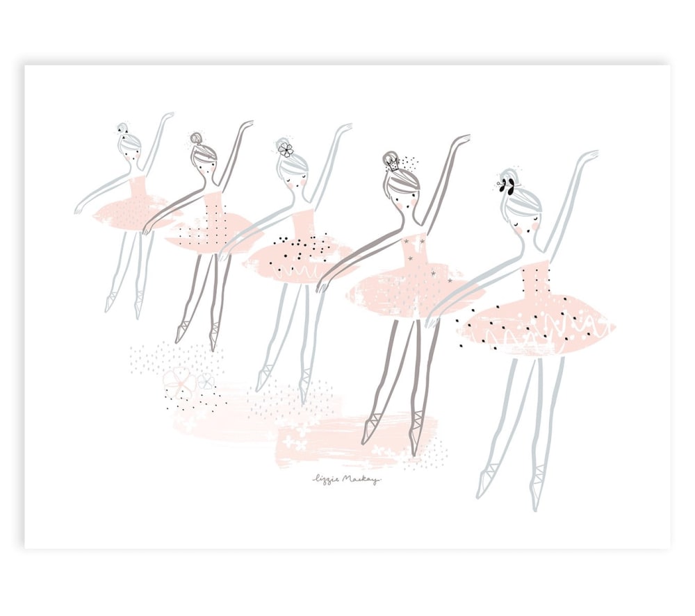 Cadre danseuses étoiles