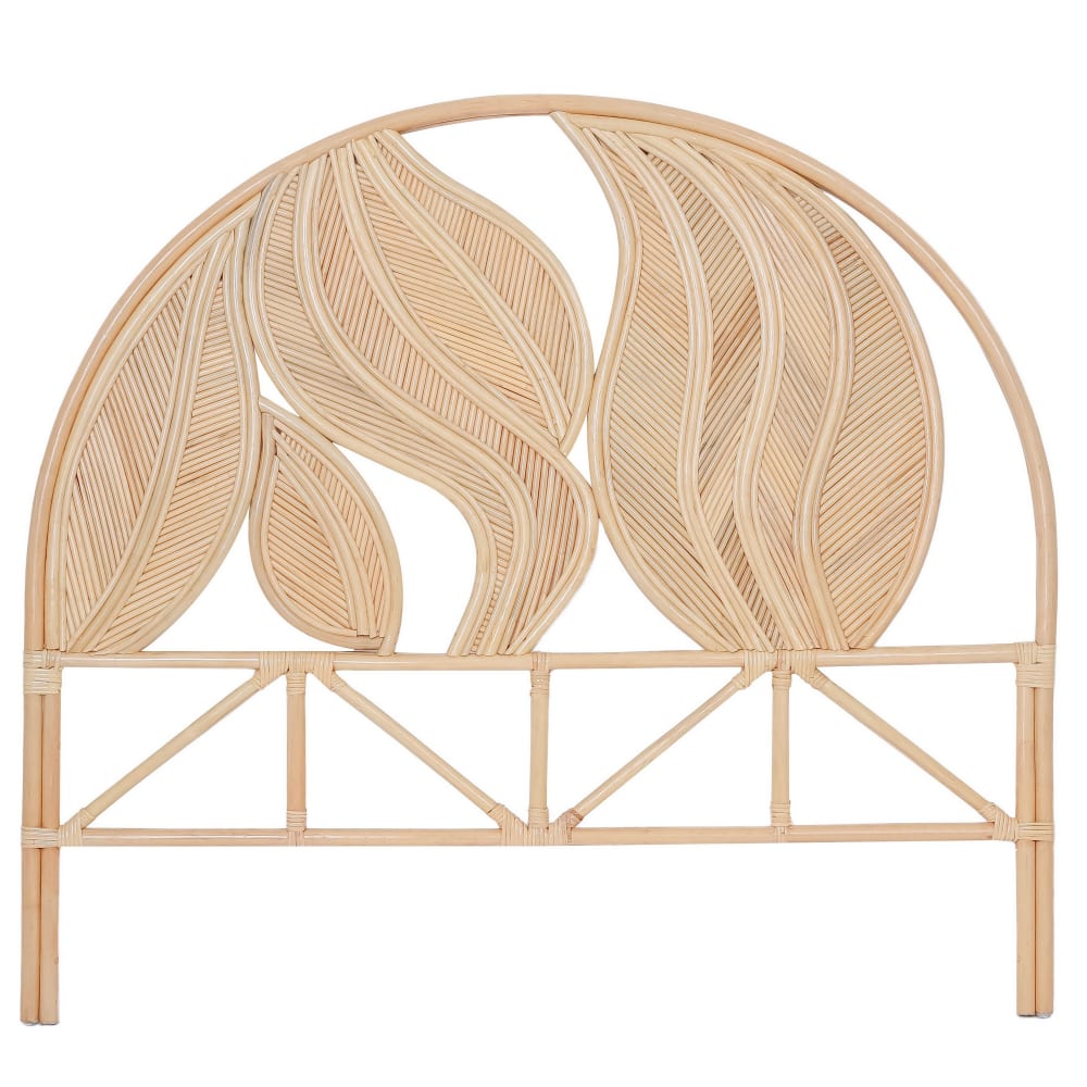 Tête de lit 140 en rotin naturel