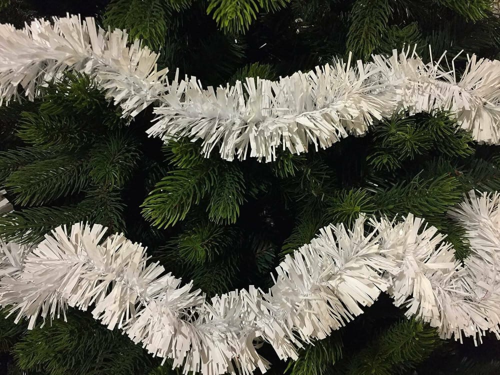 Weihnachtsdeko aus weißem Plastik - Maisons Du Monde