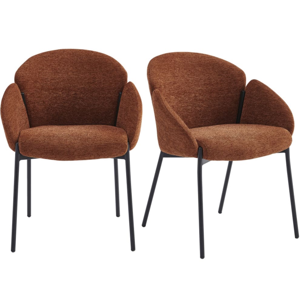 chaise en tissu luxury