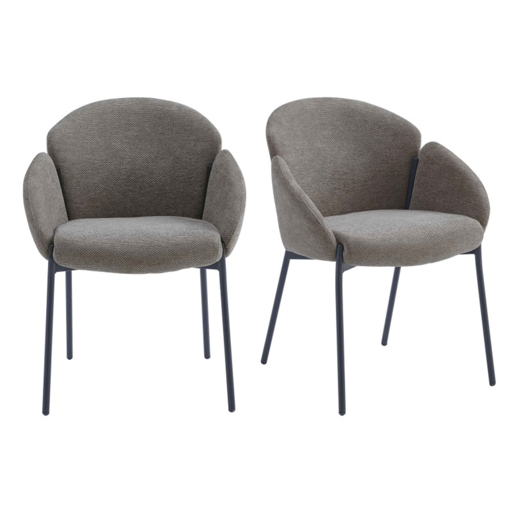 chaise en tissu luxury