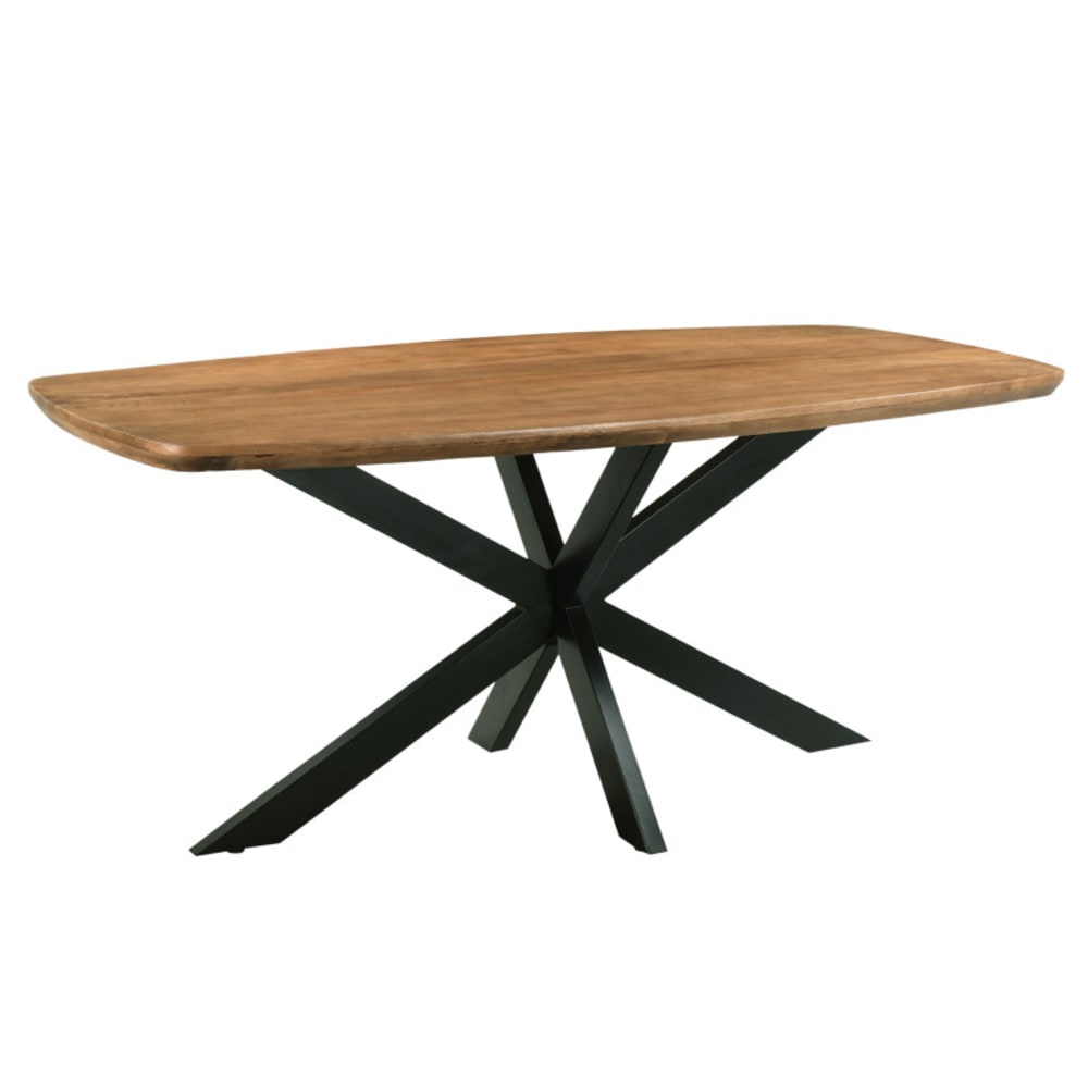 SKAGEN- Table à manger 6/8 personnes 180 cm en bois massif