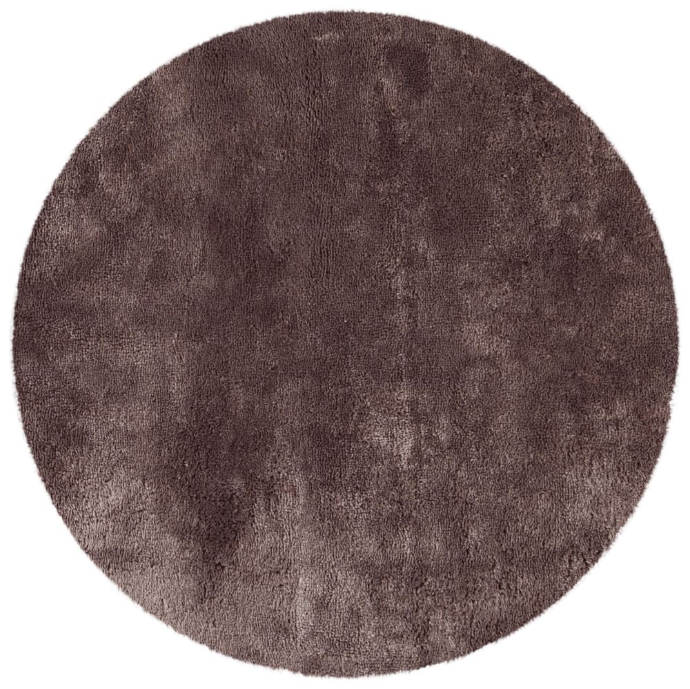 Carpet Living Runder shaggy teppich, 150x150cm, taupefarben - Pes - Polyester