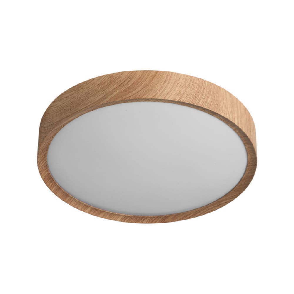 Plafonnier led salle de bain impression bois
