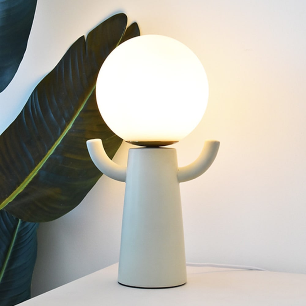 Lampe à poser céramique écru - Maisons du Monde