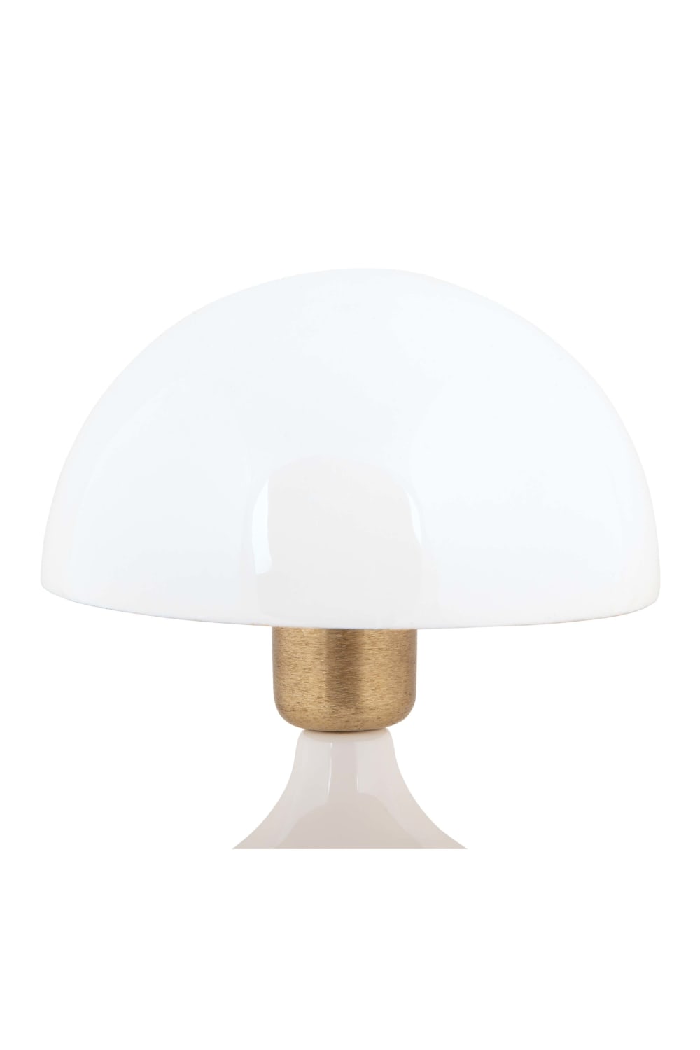 Lampe de table fer blanc 17.5x17.5x23cm — vue 4