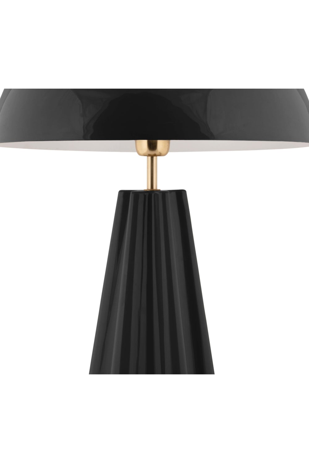 Lampe de table fer noir ø30cm — vue 4