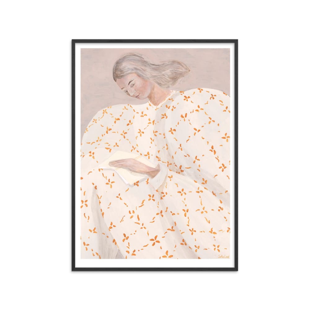 Affiche ''Secret Notes'' Cadre noir - 70x100 cm