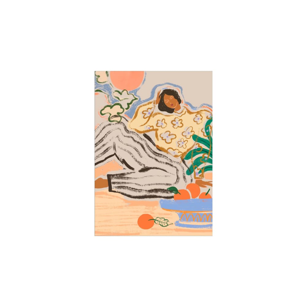 Affiche ''Lazy Days'' sans cadre  - 50 x 70 cm