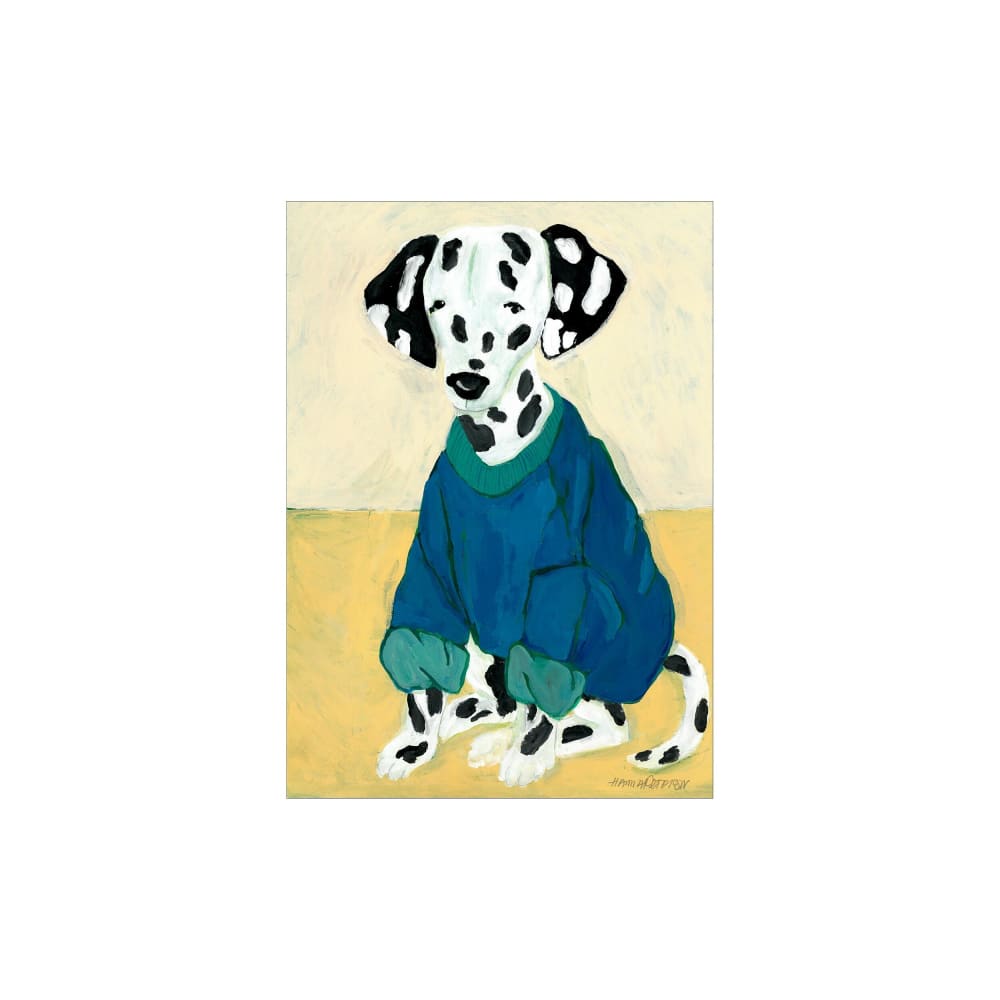 Affiche ''Dalmatian in Sweatshirt'' sans cadre  - 30 x 40 cm