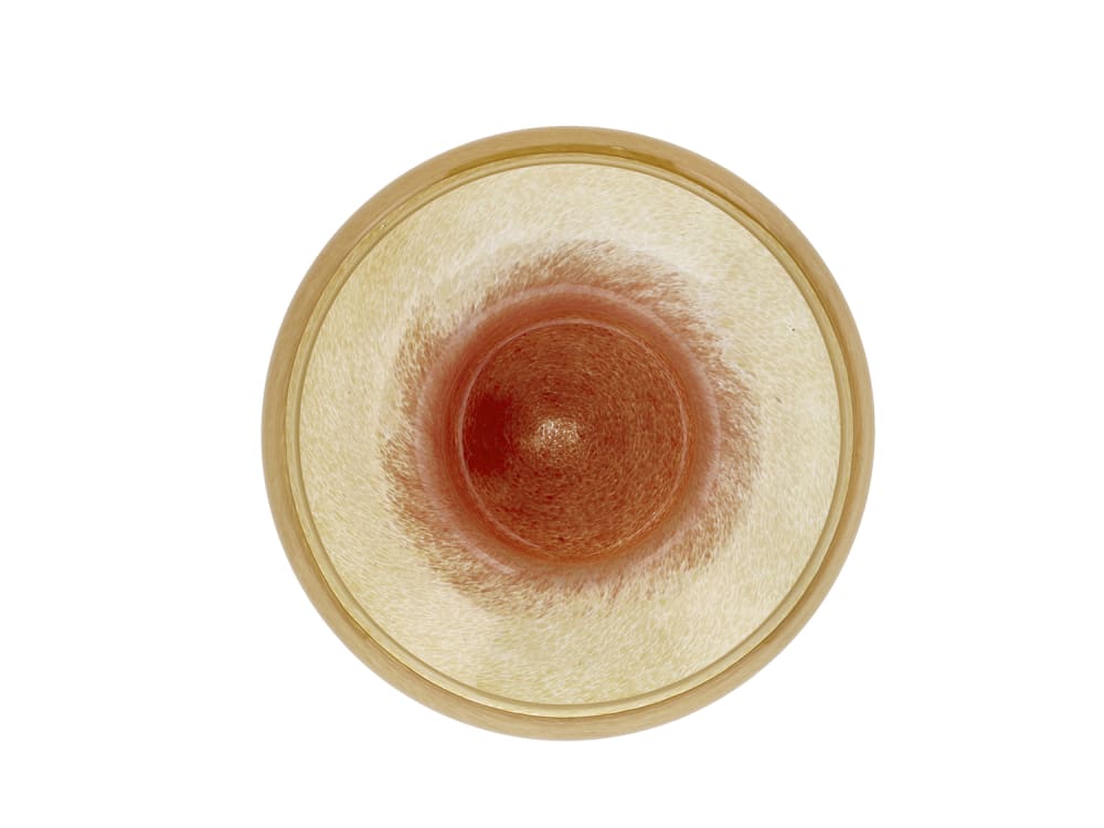 Bol en verre jaune/ambre - Maisons du Monde
