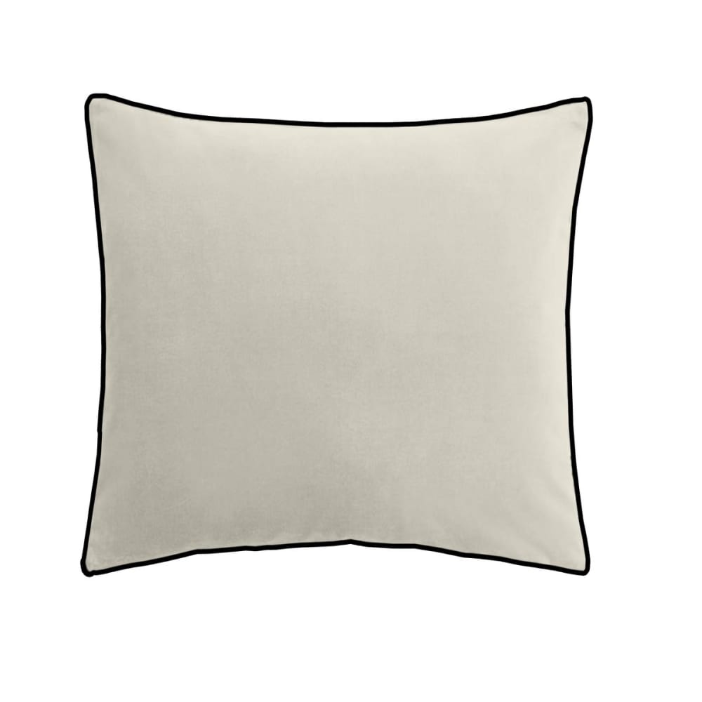 Today Schlichtes quadratisches Kissen Polyester 45x45 cm Weiß Baumwolle