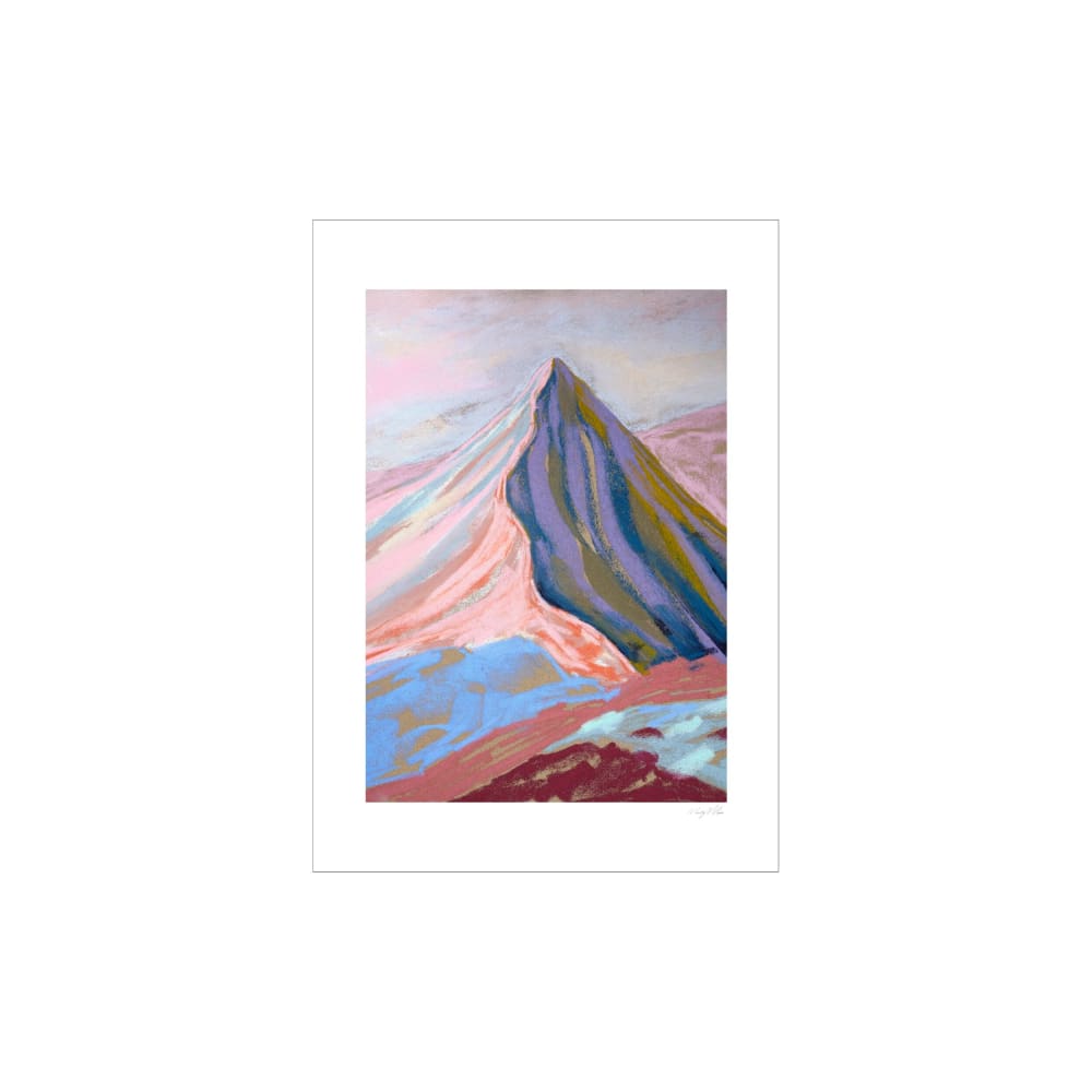Affiche ''Velvet Peak l'' sans cadre  - 70 x 100 cm