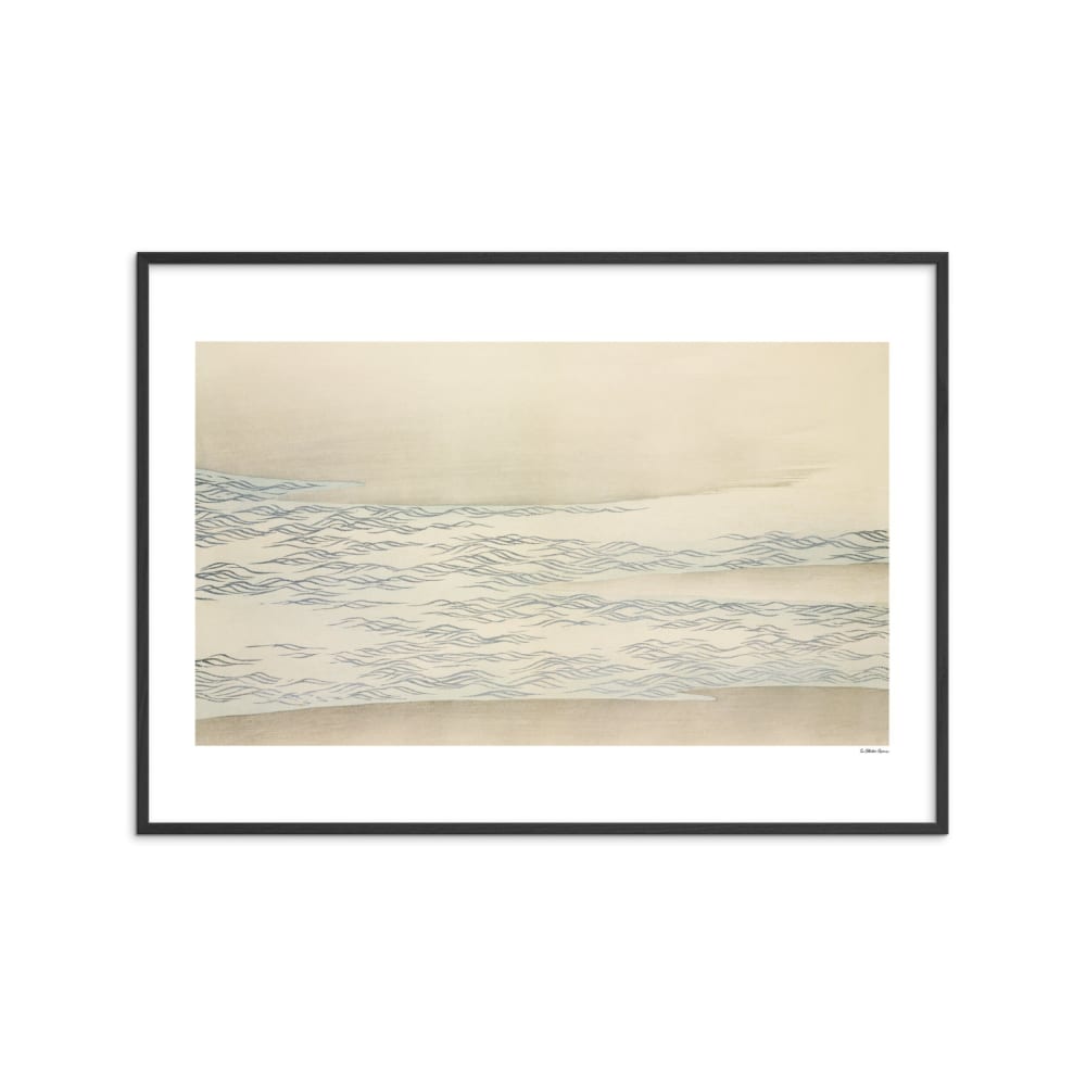 Affiche ''La Collection Japonaise - 06'' Cadre noir - 70x100 cm