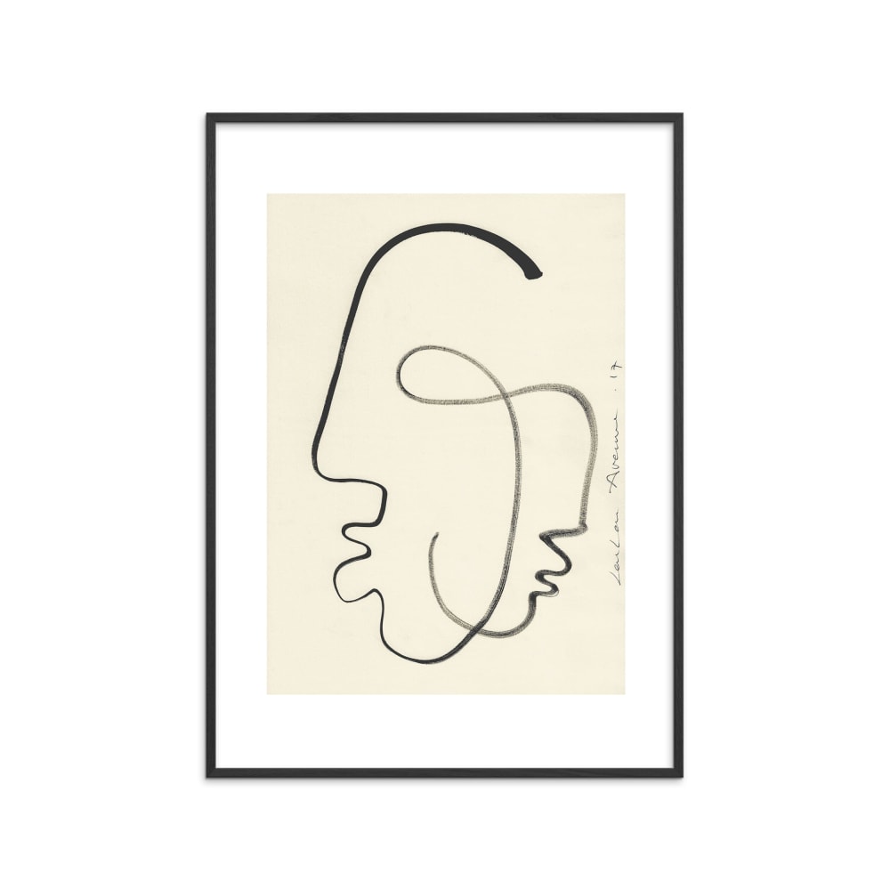 Affiche ''One Soul'' Cadre noir - 70x100 cm