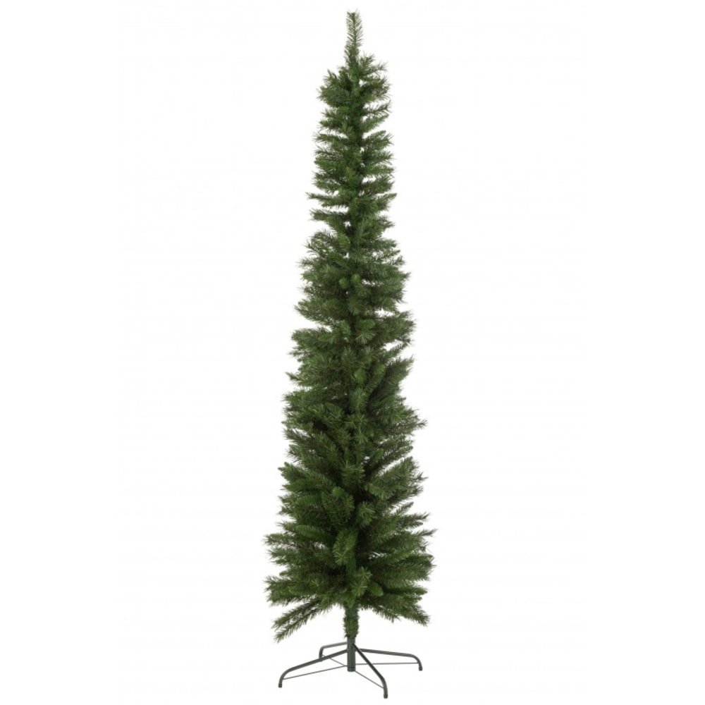 Sapin de Noël artificiel en plastique vert 46.5x46.5x240 cm - Maisons du Monde