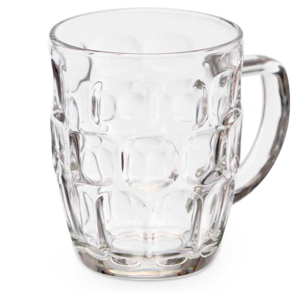 Set de 6 chopes à bière en verre avec poignées 520ml - Maisons du Monde