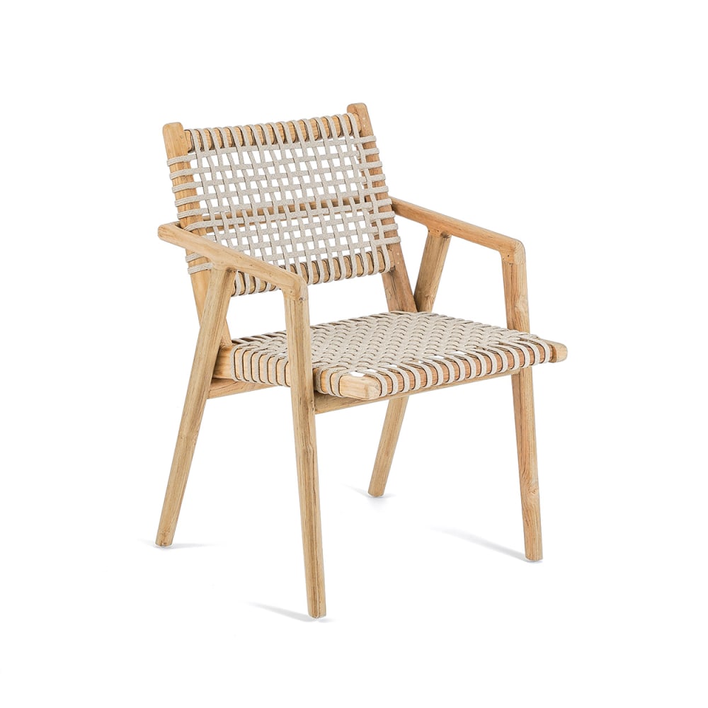 Chaise de salle à manger - teck