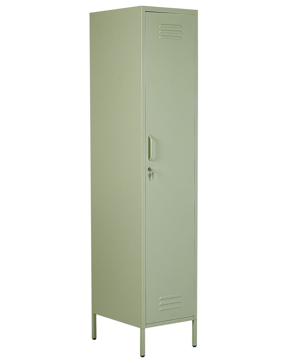 Beliani Büroschrank aus Metall, grün style modern - Stahl