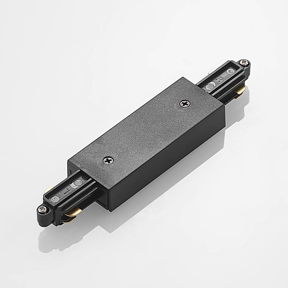Lindby Stromschienenleuchte aus Kunststoff, schwarz - Pvc - Polyvinlychlorid