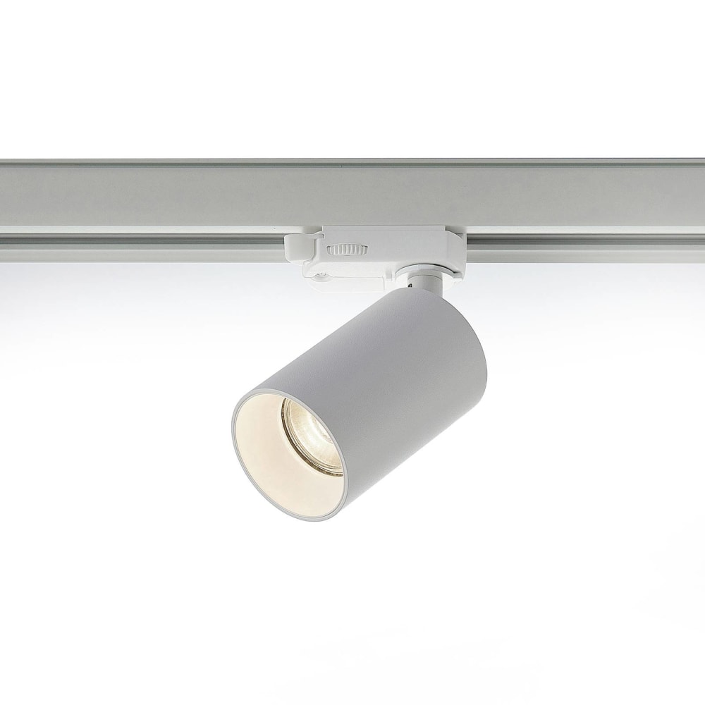 Stromschienenstrahler Aus Aluminium, Weiß