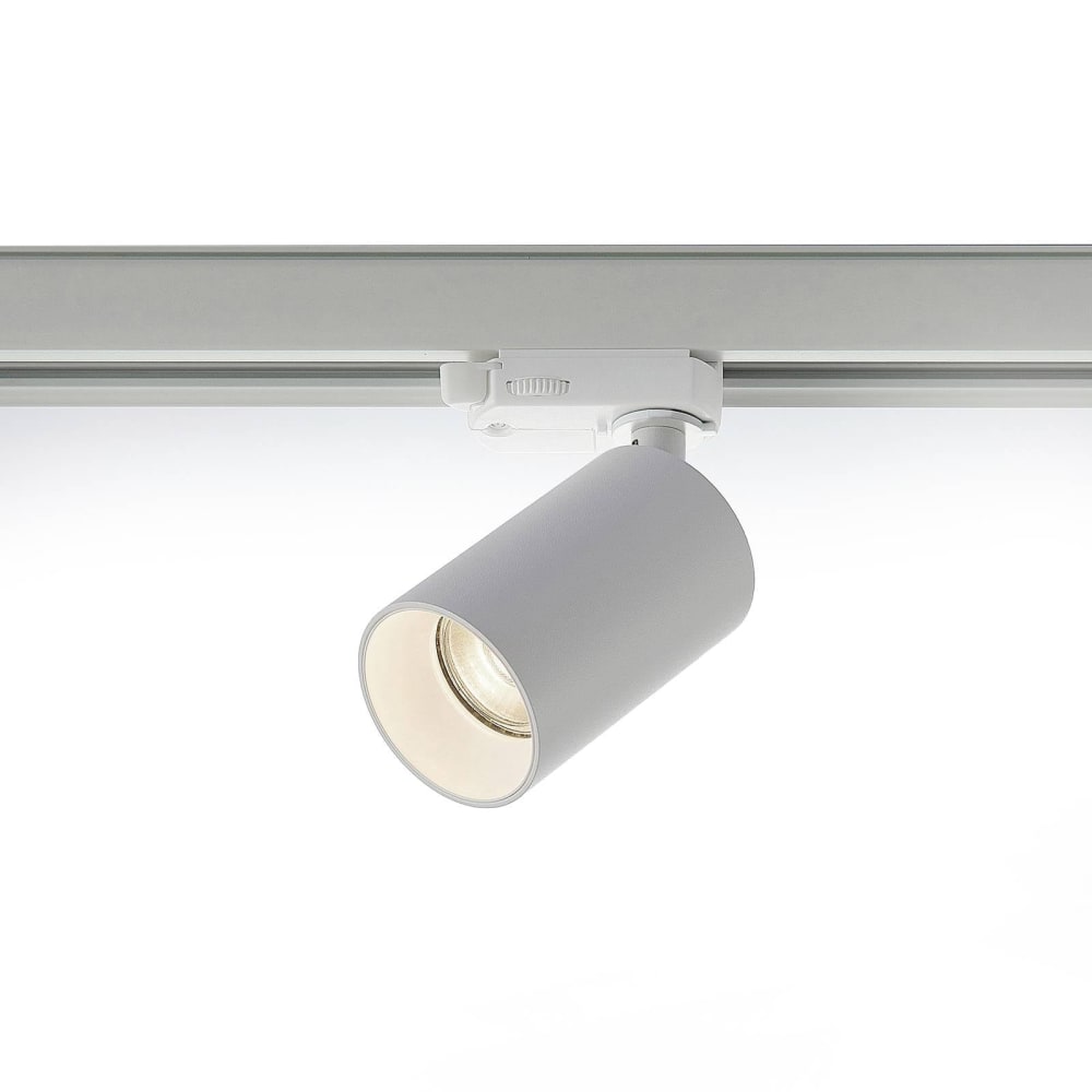 Stromschienenstrahler aus Aluminium, weiß - Maisons Du Monde