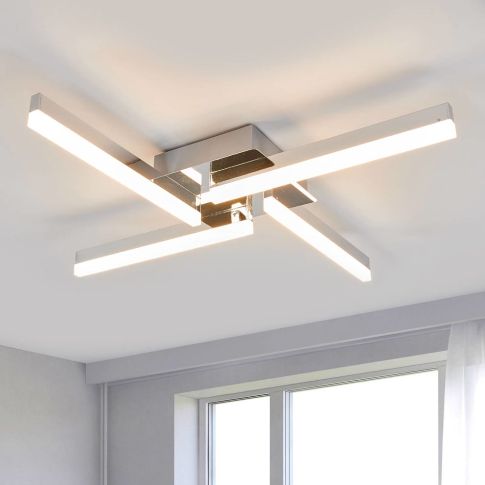 Deckenlampe aus Metall, chrom - Maisons Du Monde