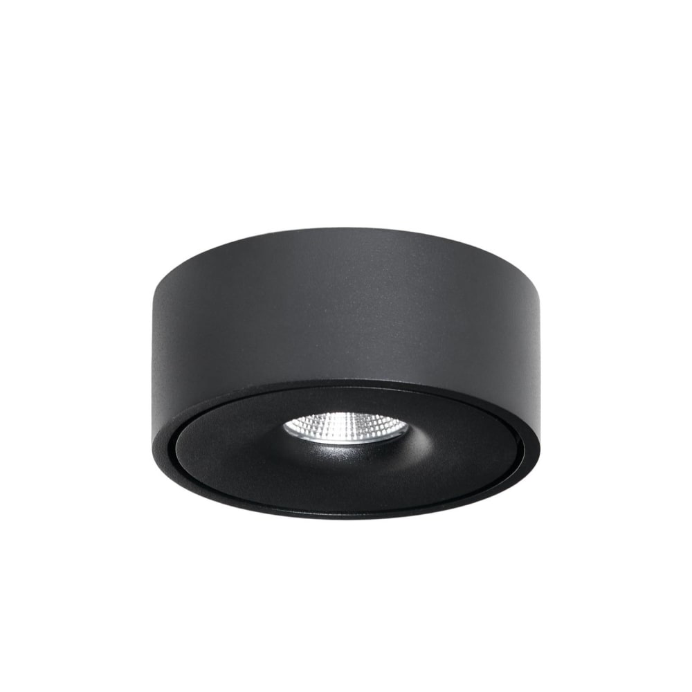 Arcchio LED Deckenleuchte aus Aluminium, schwarz style modern - Aluminium