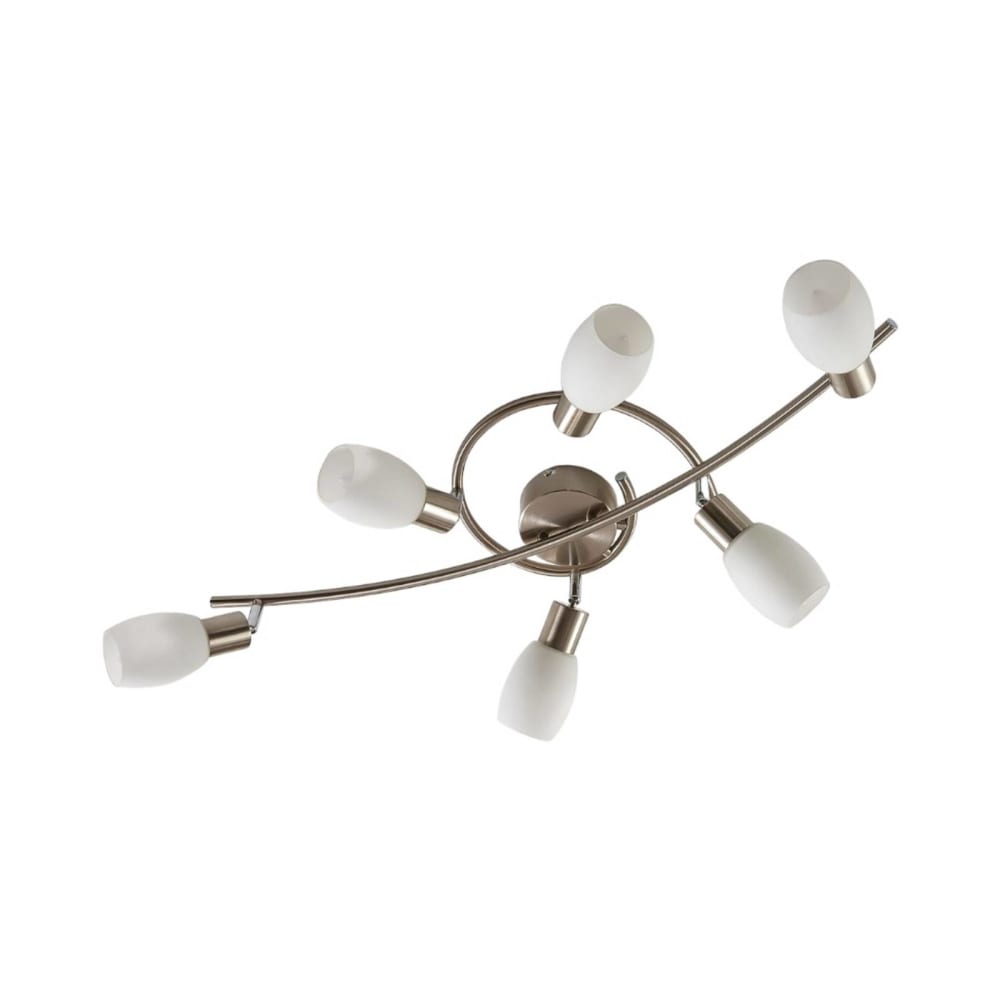 Lindby Strahler aus Glas, grau style modern - Glas