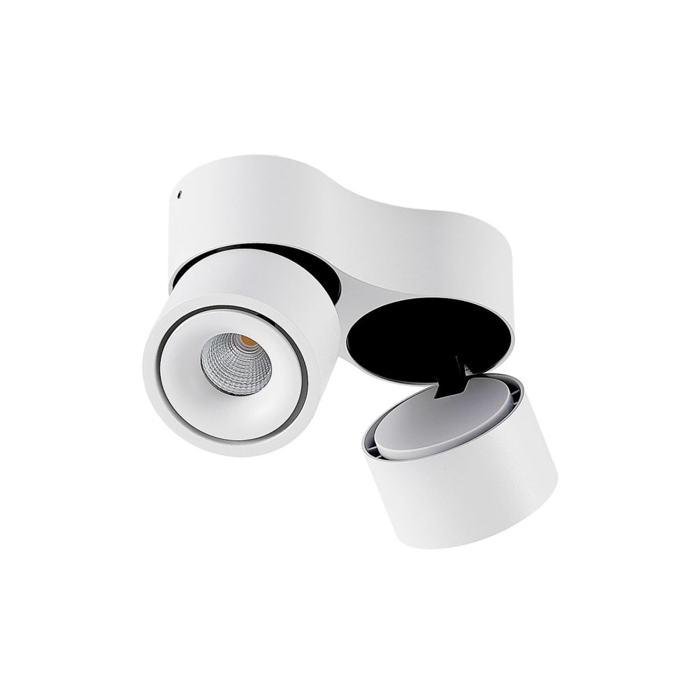 Arcchio LED Deckenlampe aus Aluminium, weiß style modern - Aluminium