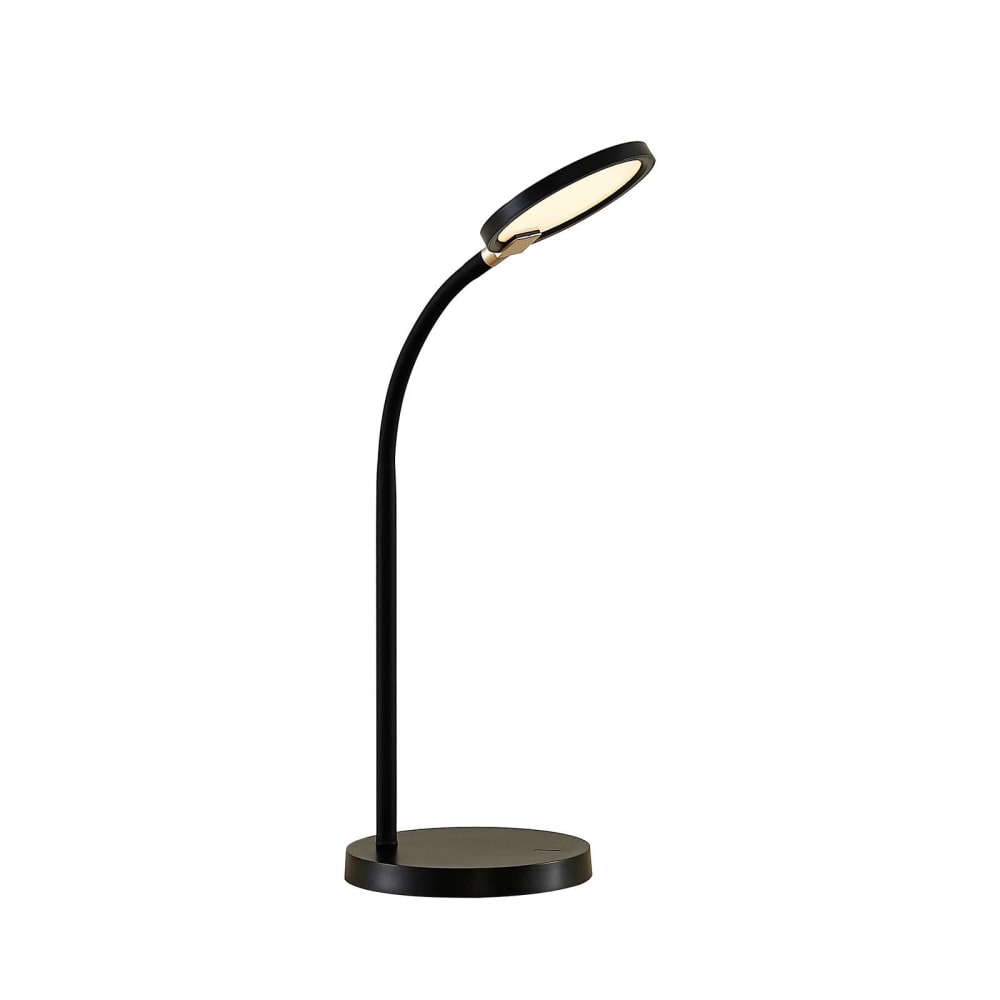 Lampe à poser en plastique noir
