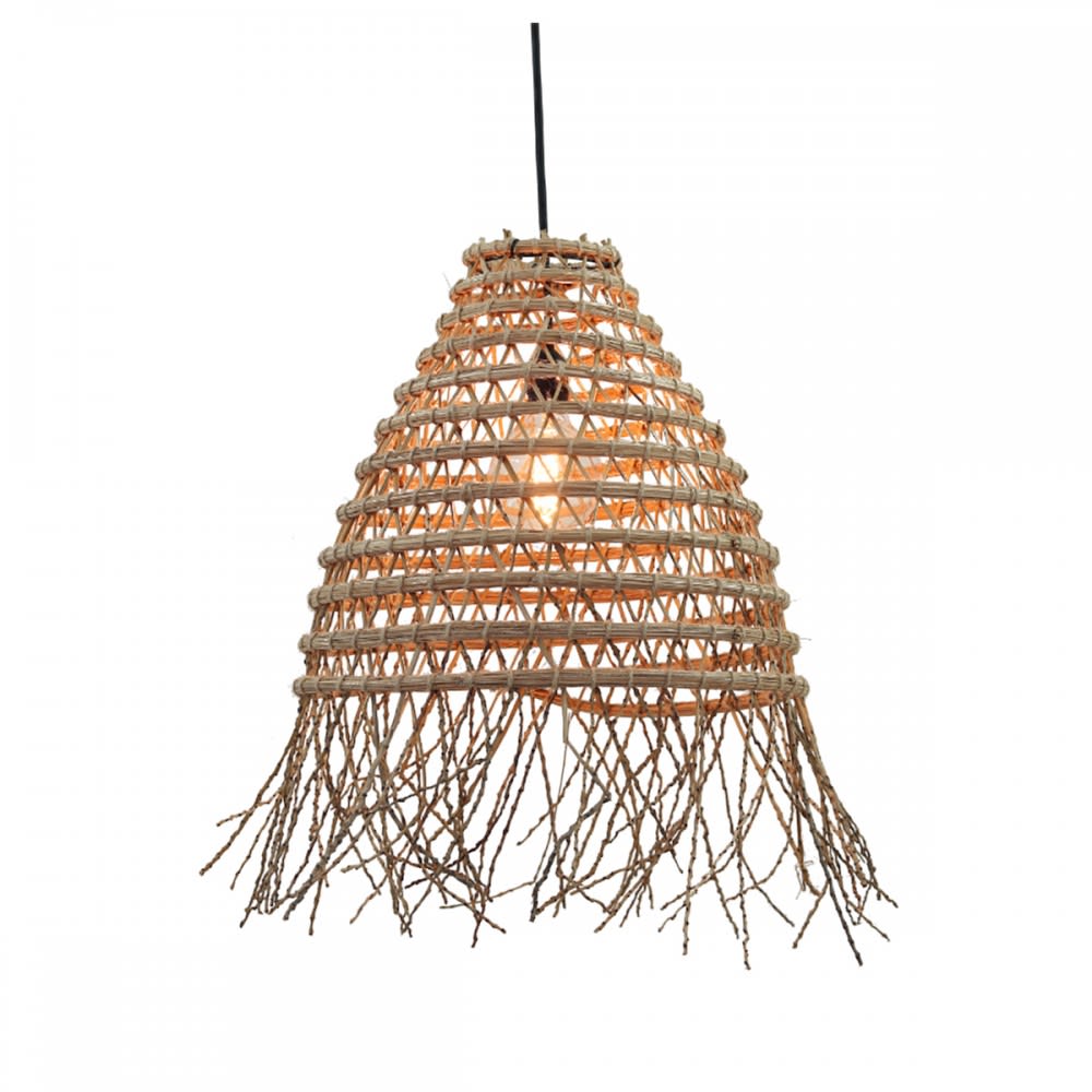 Suspension extérieur en fibres de palmier D.45cm