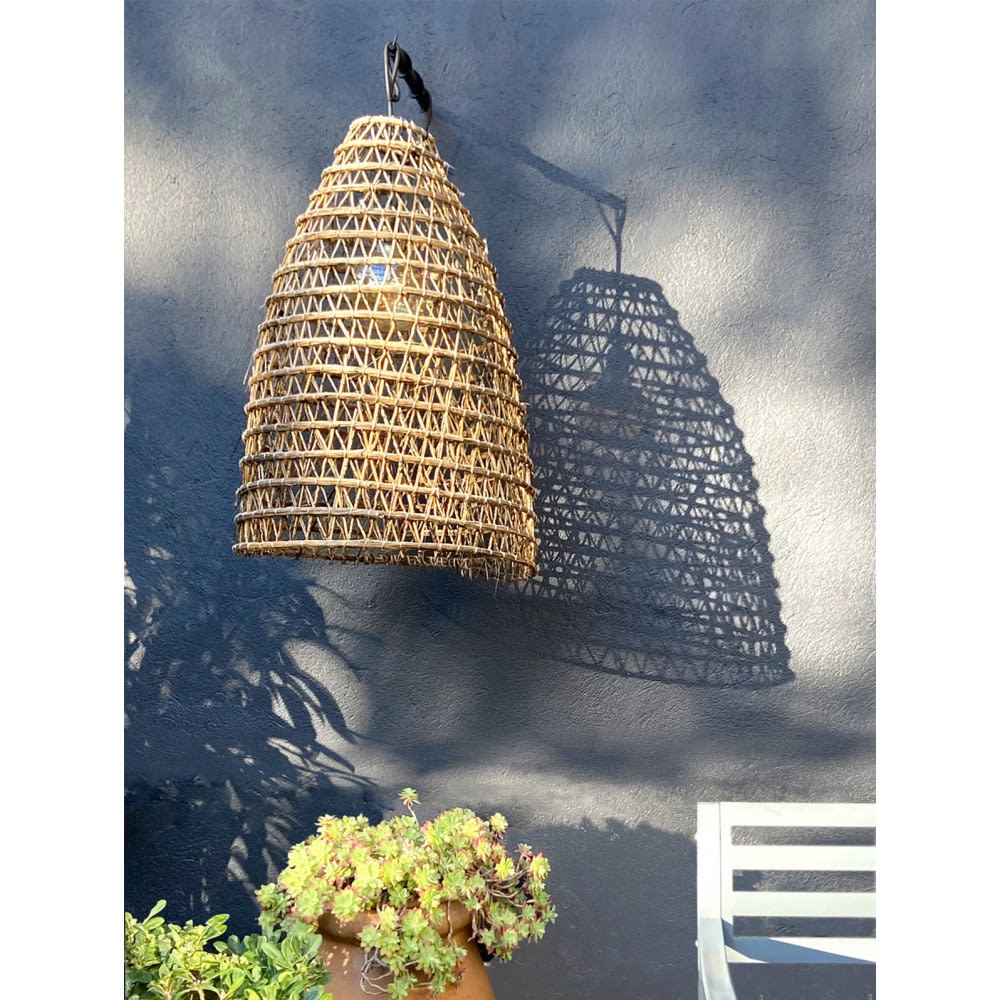 Suspension extérieur en fibres de palmier d.48cm - Maisons du Monde