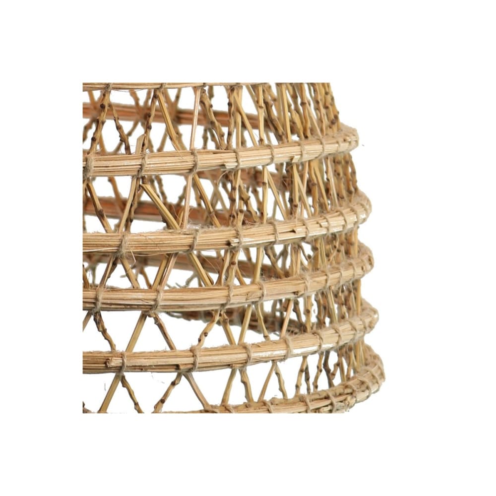 Suspension tressée en fibres de palmier d.50cm — vue 3