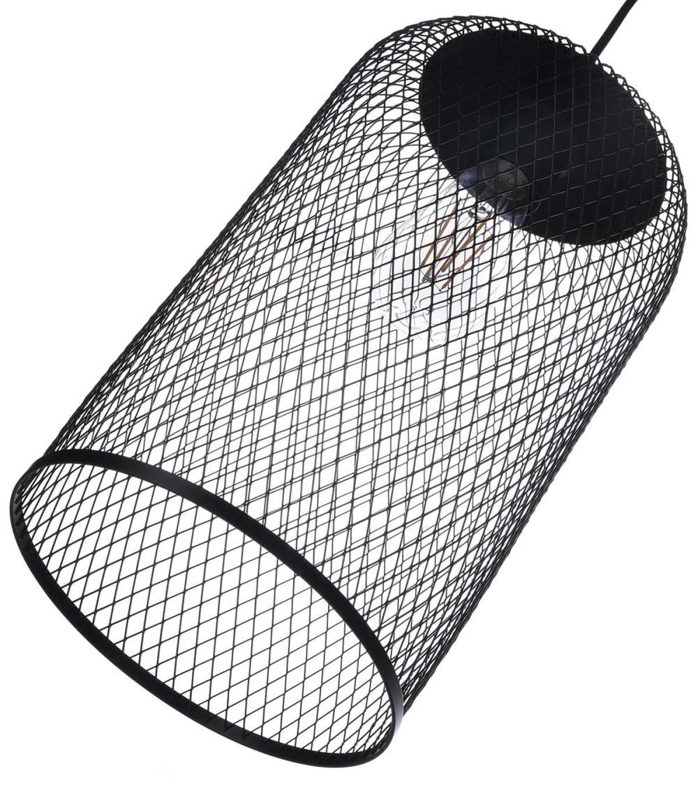 Suspension en métal noir, d.20 cm — vue 4