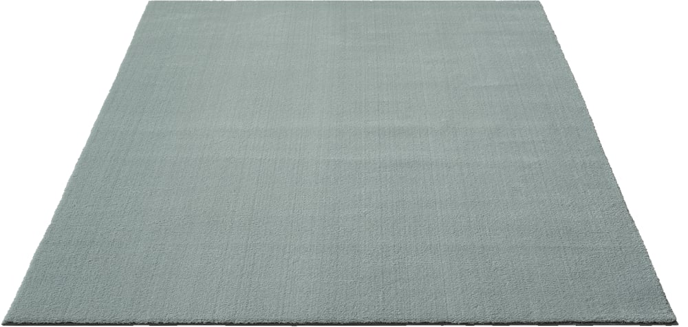 Tapis lavable et antidérapant, uni, bleu, 120 x 160 cm — vue 4