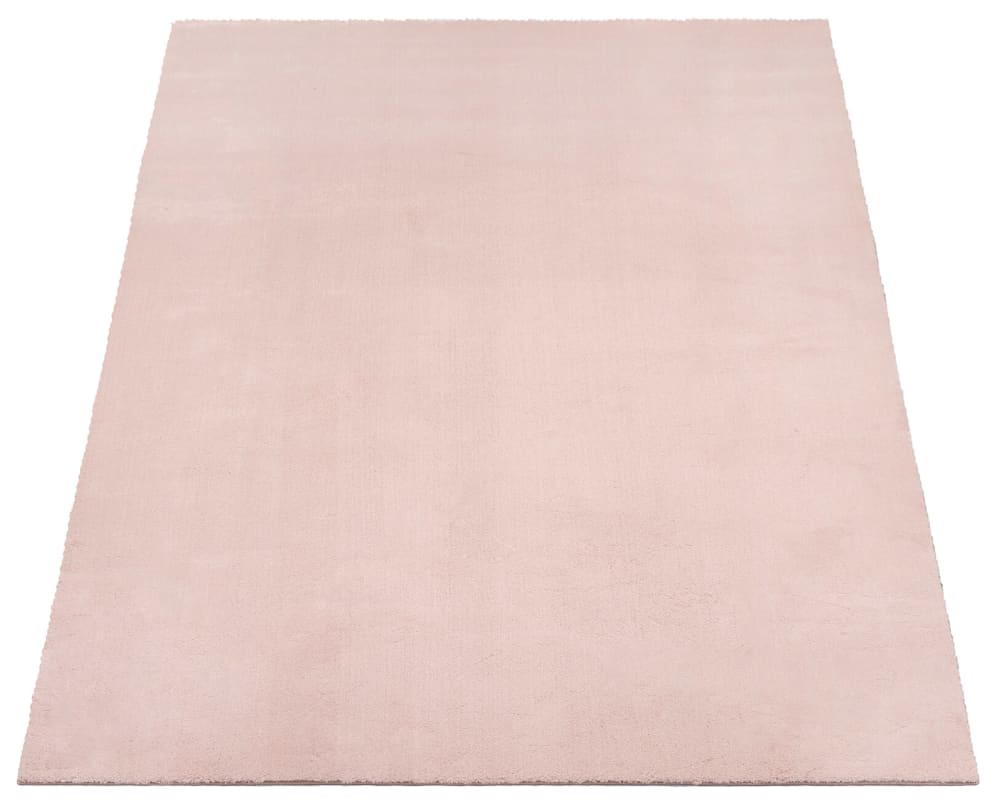 Tapis lavable et antidérapant, uni, rose, 120 x 160 cm — vue 4