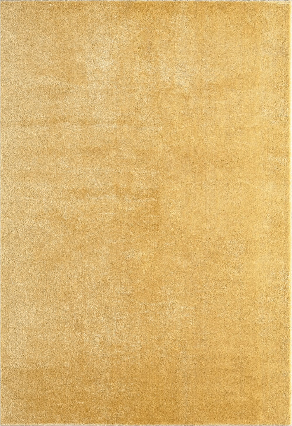 Tapis lavable et antidérapant, uni, doré, 80 x 150 cm