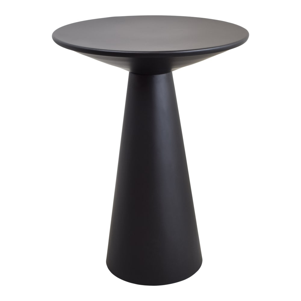 LOFT42 Beistelltisch aus Metall, 60x44 cm, Schwarz Schwarz Metall