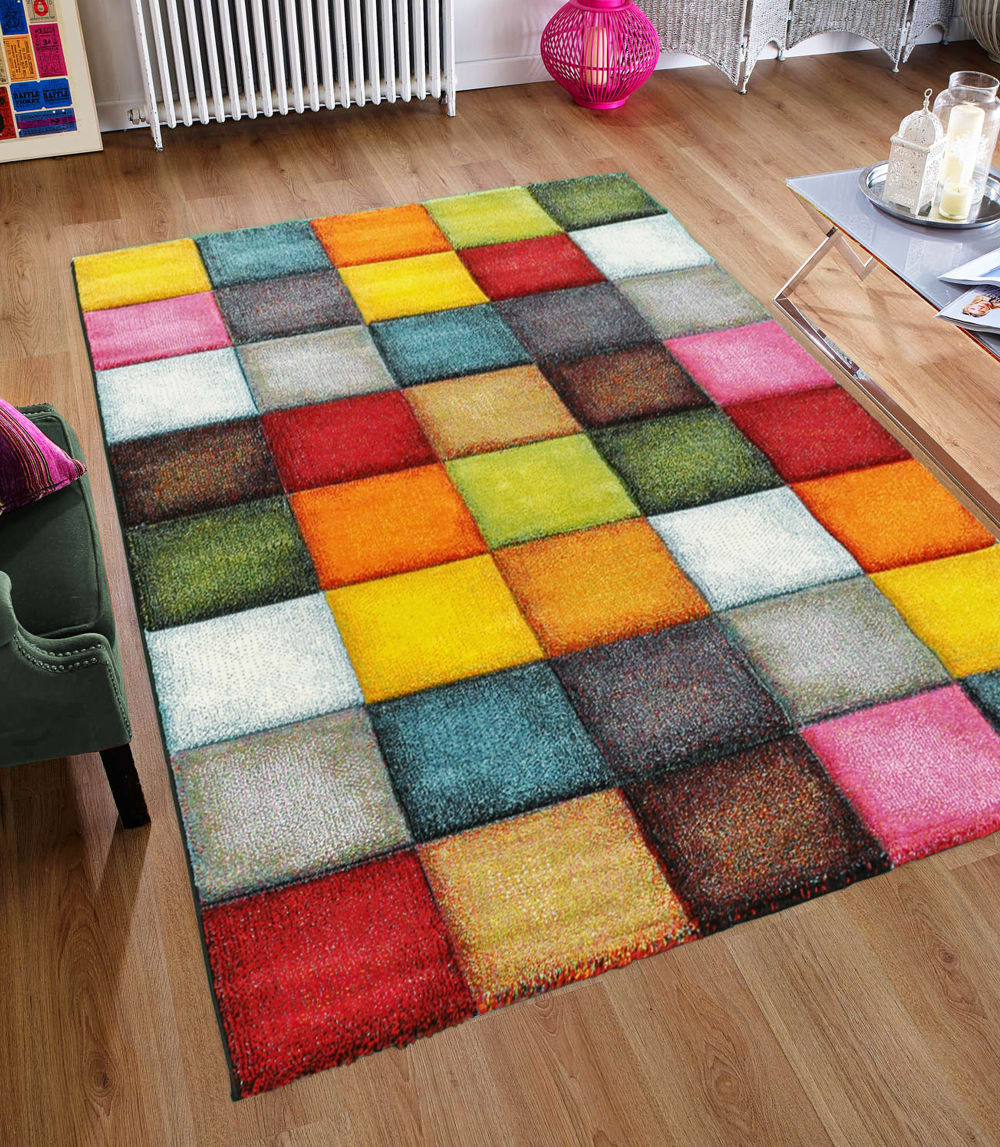 Tapis moderne élégante, multi, 80 x 150 cm — vue 3