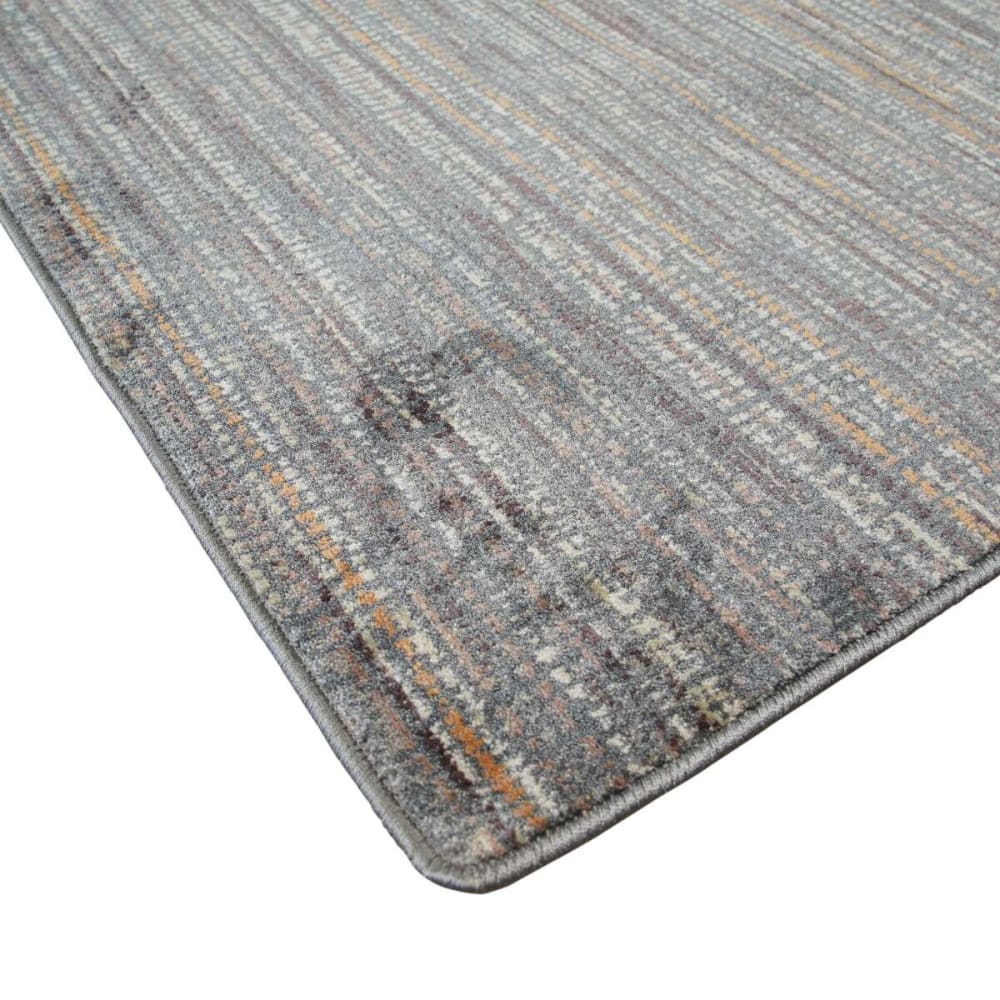 Tapis abstrait moderne gris multicolore 160x230 — vue 4