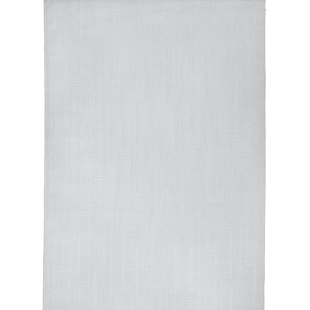 Tapis aspect jute à motif lignes blanc ivoire 120x160