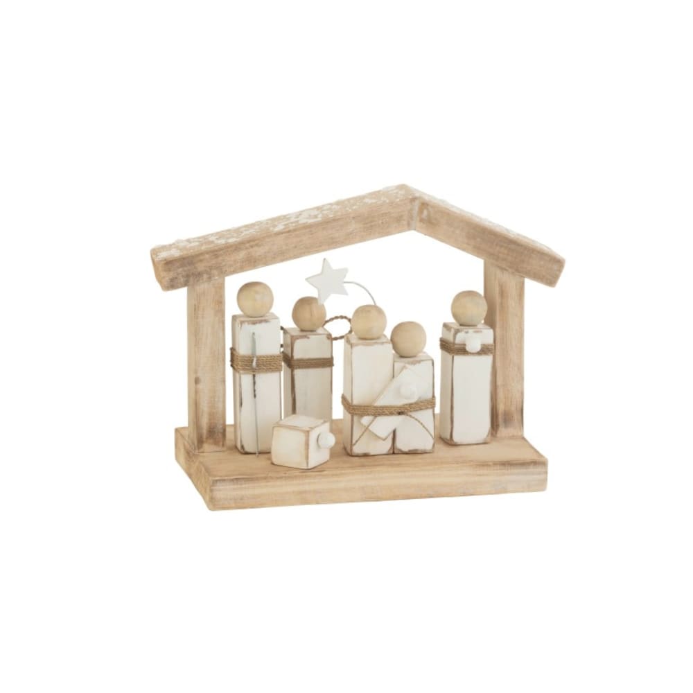 Crèche minimaliste en