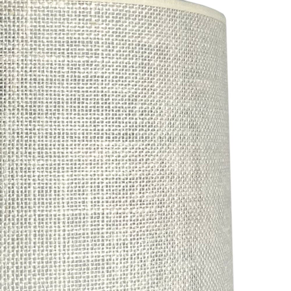 Abat-jour à suspendre en jute blanche non électrifiée d.28cm — vue 4