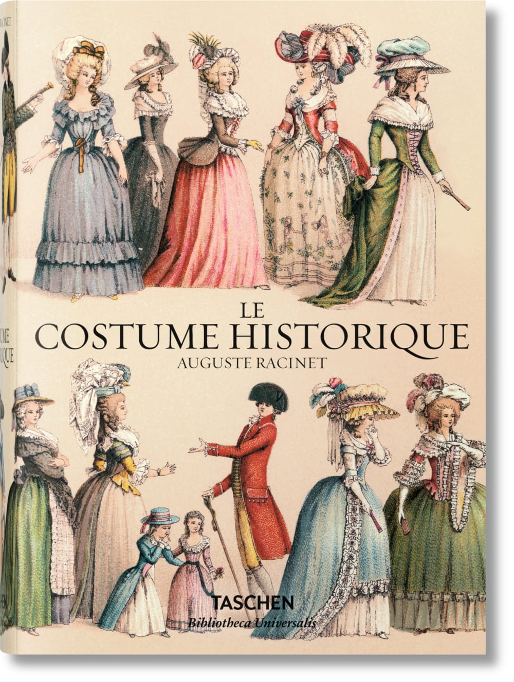 TASCHEN Racinet. Le Costume historique (Français) Multicolore Papier